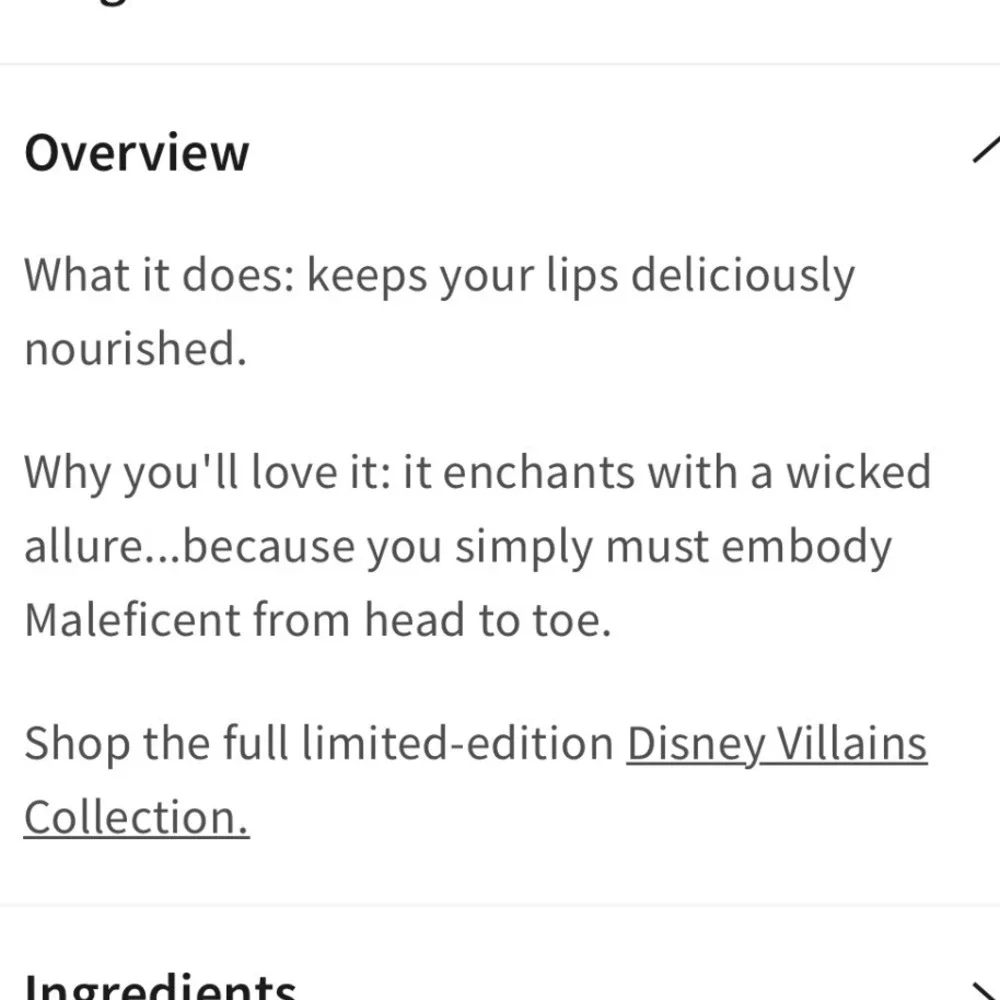 Disney Villains Bath & Body Works Set of 2 Lip Glosses-Evil Queen & Maleficent